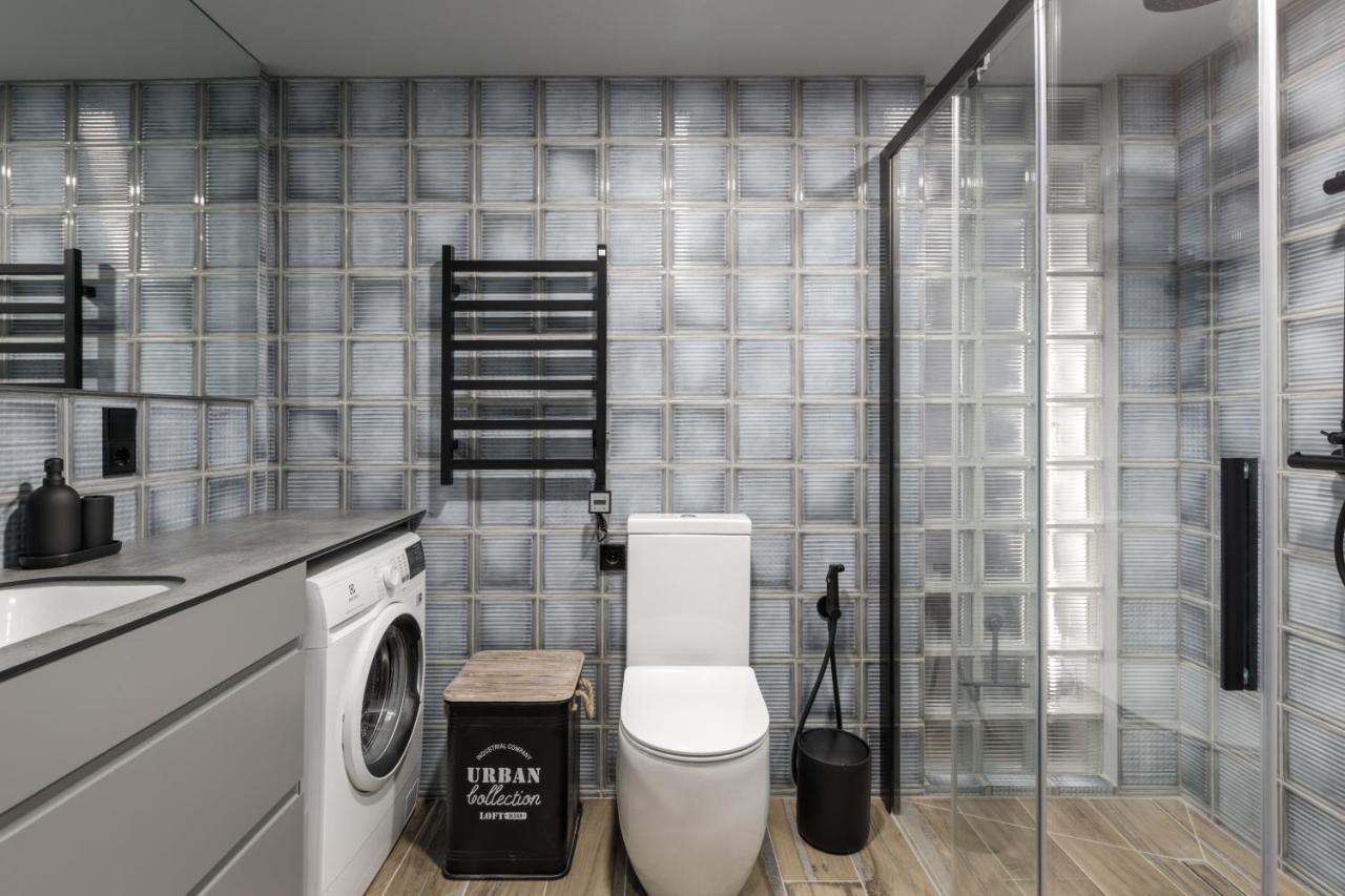 Ivis House Modern Apartment In Vilnius Old Town With Balcony וילנה מראה חיצוני תמונה