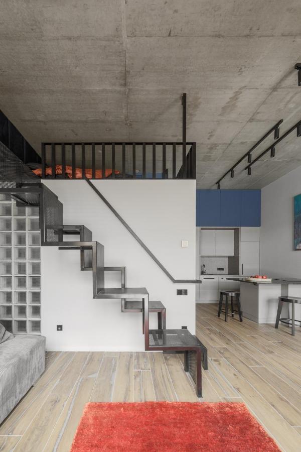 Ivis House Modern Apartment In Vilnius Old Town With Balcony וילנה מראה חיצוני תמונה
